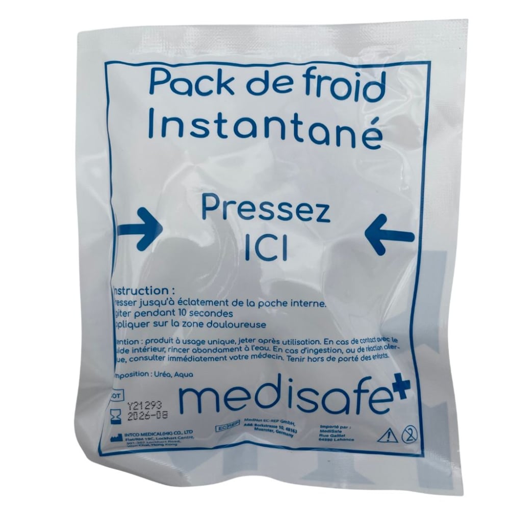 Poche de Froid instantané à usage unique ICEBLOCK - My Pharmacie Box
