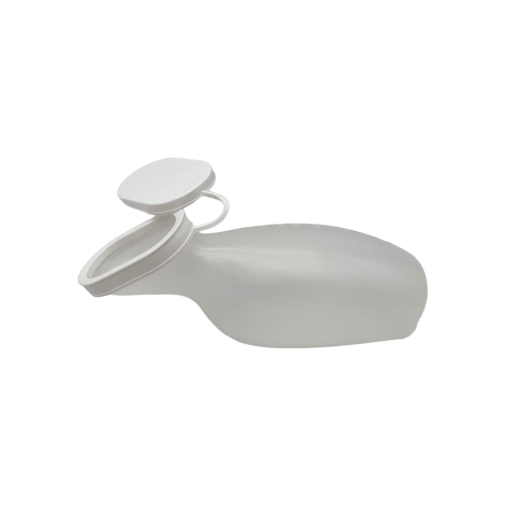 Urinal femme 1L pour patientes alitées, pratique et ergonomique