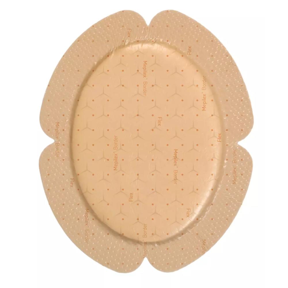 Mepilex® Border Flex Oval – Pansement Hydrocellulaire Siliconé