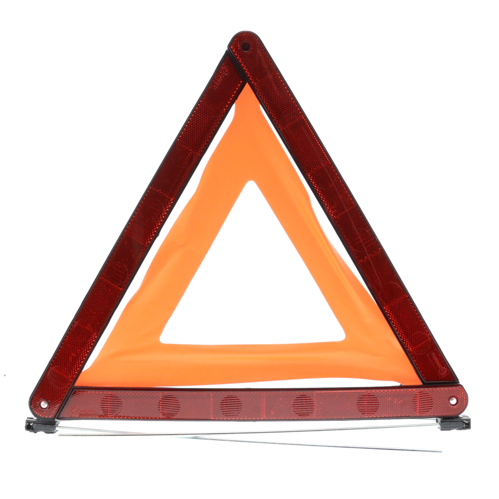 Triangle de signalisation avec l'approbation et étui – Inforad