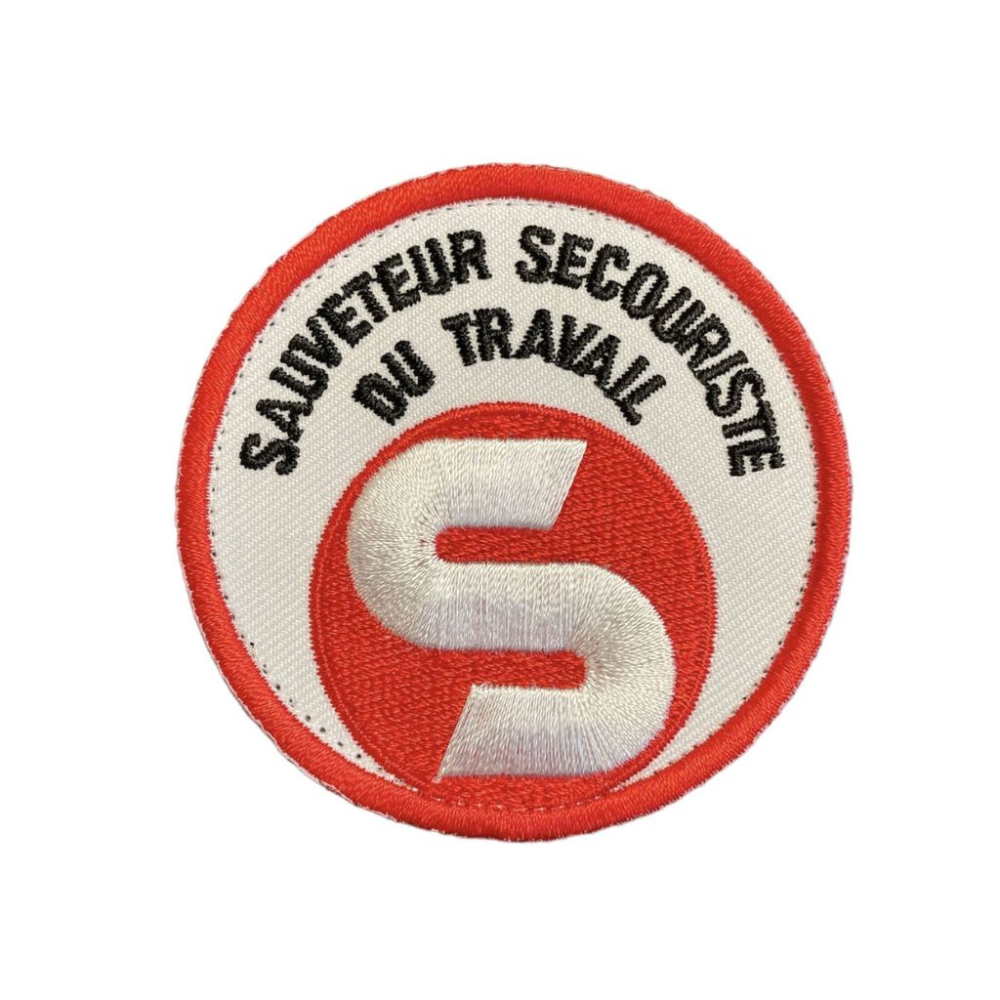 Ecusson Logo SST - Scratch - Velcro - Thermocollant