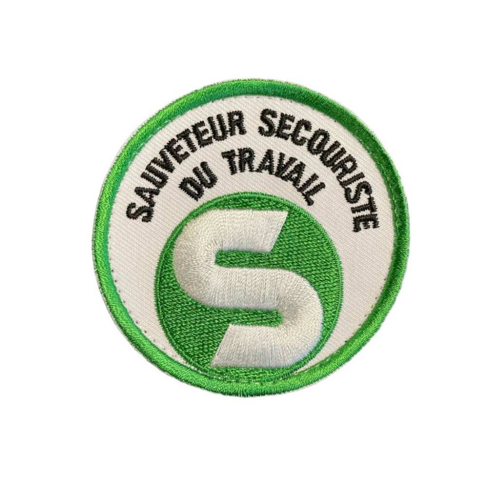 Ecusson Logo SST - Scratch - Velcro - Thermocollant