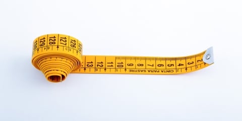 mètre souple pour mesurer taille de main