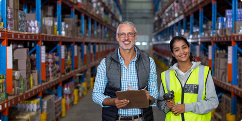 Entrepot logistique propre