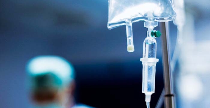 Pied à perfusion