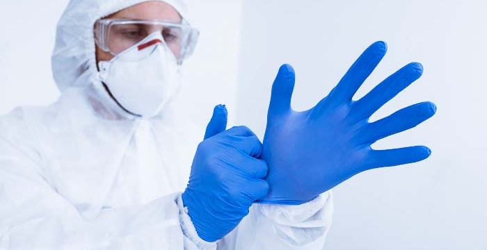 gants nitrile