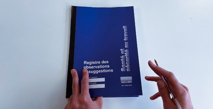 Registre de sécurité