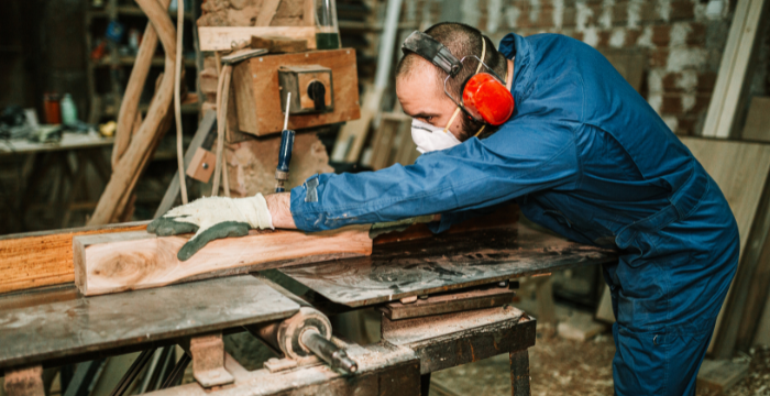 Casque de chantier anti bruit