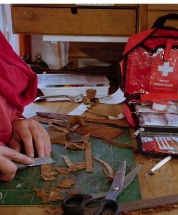 Trousse de secours vide à poignée amovible taille 30