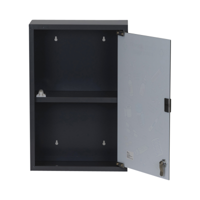 Armoire à pharmacie en métal déco 1 porte