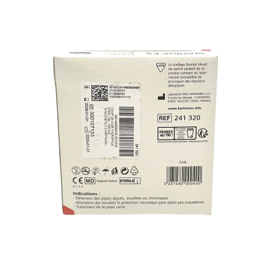 Boite de 10 sachets de 2 compresses stériles STERILUX ES - Laboratoire Hartmann