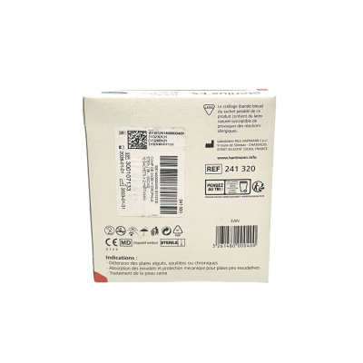 Boite de 10 sachets de 2 compresses stériles STERILUX ES - Laboratoire Hartmann