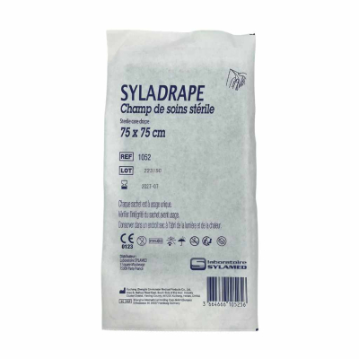 Champ de soin stérile non adhésif SYLADRAPE