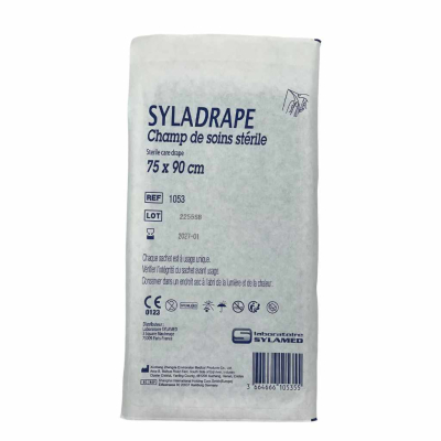 Champ de soin stérile non adhésif SYLADRAPE