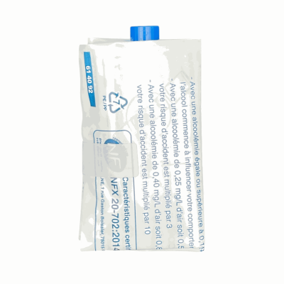 Ethylotest chimique 0,5 g jetable avec ballon