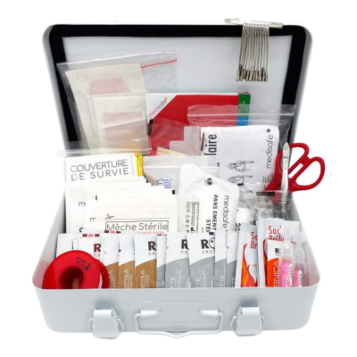 Coffret de secours Véhicules métal