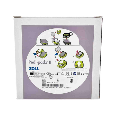 Électrodes enfant pré-connectées PEDIPADZ II Zoll