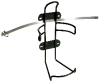 Support de transport extincteur CO2 5kg