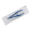 Pince anatomique plastique 12,5 cm bouts mousse