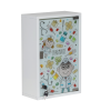 Armoire à pharmacie en métal déco 1 porte