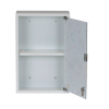 Armoire à pharmacie en métal déco 1 porte