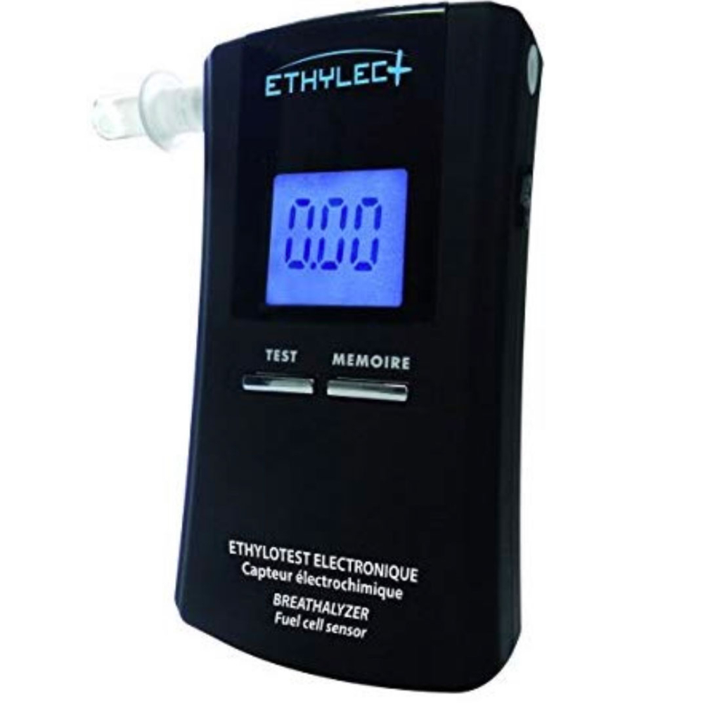 Ethylotest Digital éthylomètre Numérique 0 à 1,9 G/L Alcootest électronique
