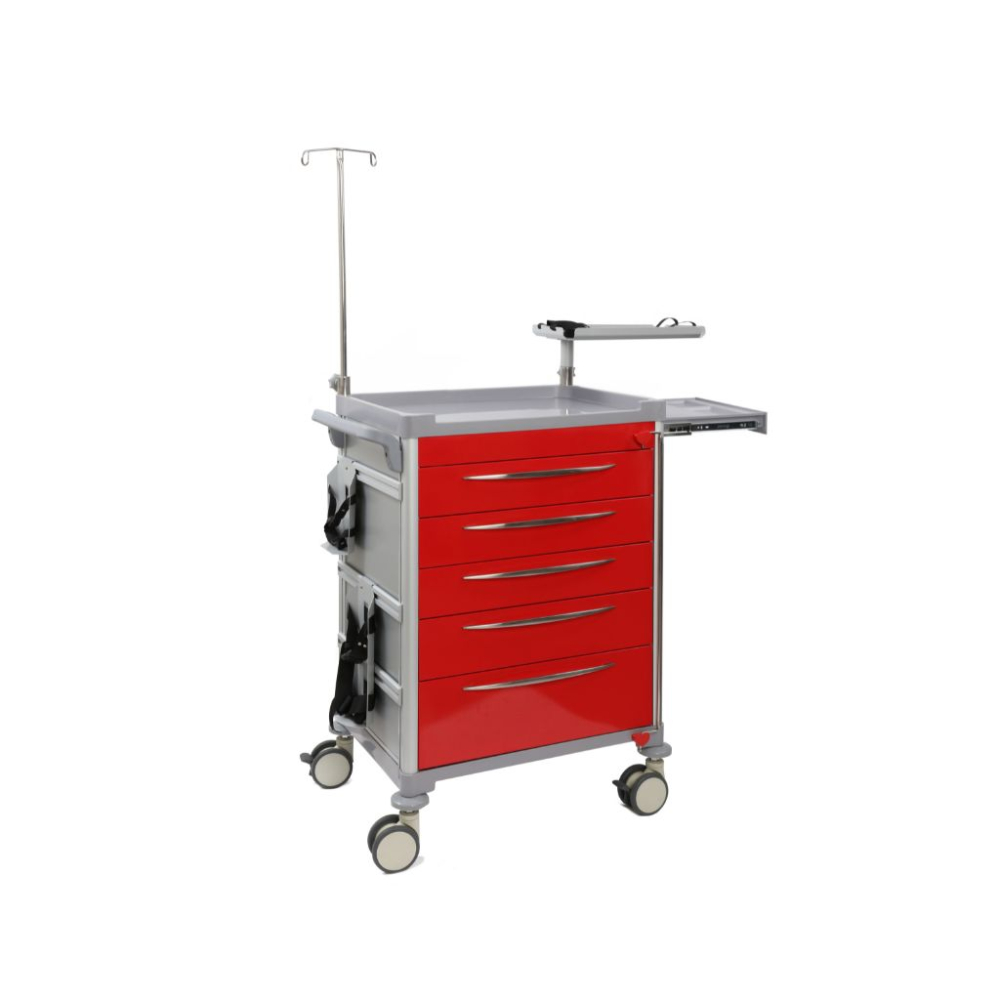 Chariot d'urgence pour soins infirmiers et interventions d'urgence