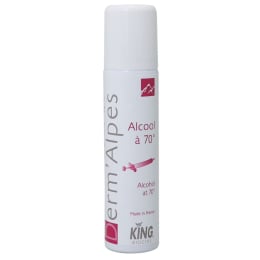 Spray d'alcool à 70° 50 ml