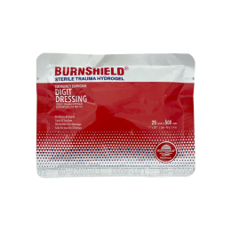 Compresse d'hydrogel 2,5 x 50 cm (spécial doigt et orteil) Burnshield