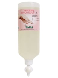 Savon doux HF Aniosafe 1 L airless pour distributeur ABS