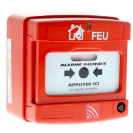 Déclencheur manuel d'alarme incendie type 4 radio
