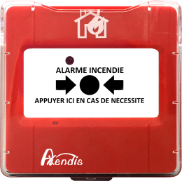Déclencheur manuel d'alarme incendie type 4 radio
