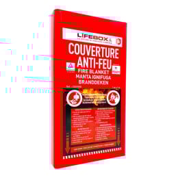 Couverture anti-feu rigide 1 x 1m