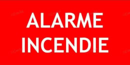 Panneau alarme incendie