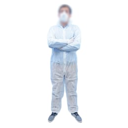 Combinaison à capuche 40g/m2 - blanc