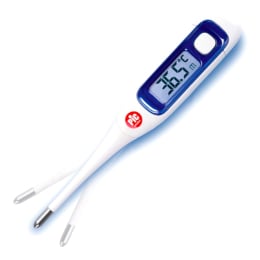 Thermomètre rectal flexible