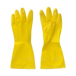 Paire de gants de ménage latex réutilisable