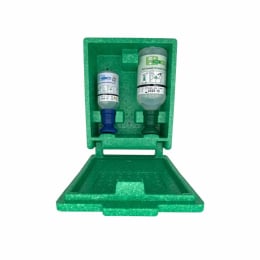 Coffret lave oeil 2 flacons 200 ml et 500 ml Plum