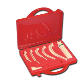 Coffret de laryngoscopes 6 lames 1 manche