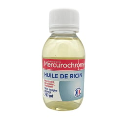 Huile de ricin Mercurochrome 100 ml