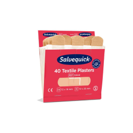 Pansements tissés SALVEQUICK Cederroth lot de 6 recharges de 40 pansements