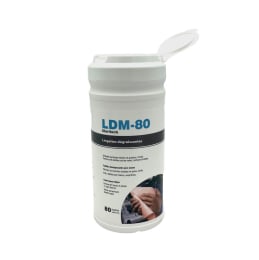 Lingettes nettoyantes mains et surfaces LDM-80 spécial atelier Steritech