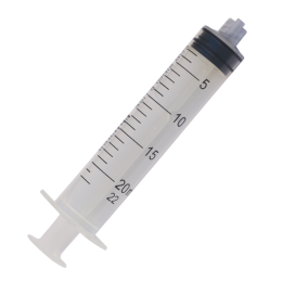 Seringue 3 pièces 20 ml Luer Lock boite de 50