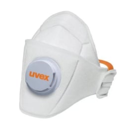 Masque pliable respiratoire FFP2 avec soupape Uvex x15