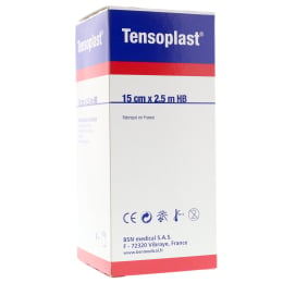 Tensoplast 2,5 m x 15 cm blanche