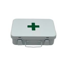 Coffret de secours en métal 19,3 x 12,1 x 6,5 cm