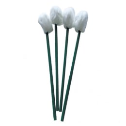 Tampon non tissé à usage unique sur bâtonnet boite de 25