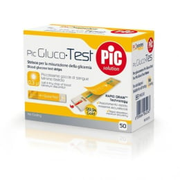 Bandelettes pour GlucoTest PicSolution par 50