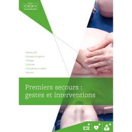 Livret de formation premiers secours : gestes et intervention