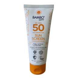 Crème solaire SPF50 Bambo nature 100 ml